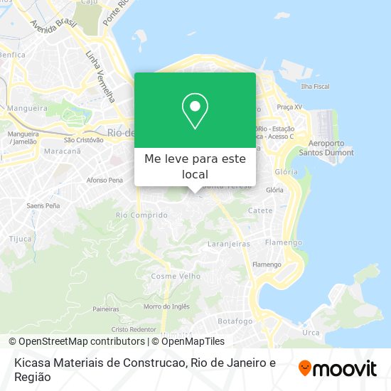 Kicasa Materiais de Construcao mapa