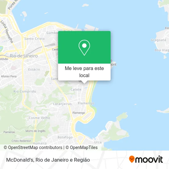 McDonald's mapa