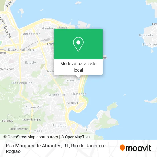 Rua Marques de Abrantes, 91 mapa