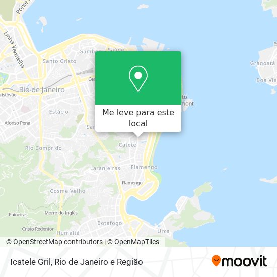 Icatele Gril mapa