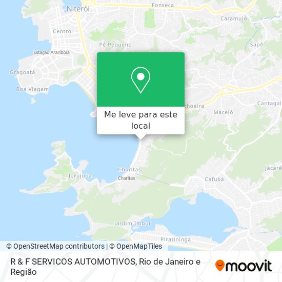 R & F SERVICOS AUTOMOTIVOS mapa