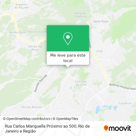 Rua Carlos Mariguella Próximo ao 500 mapa