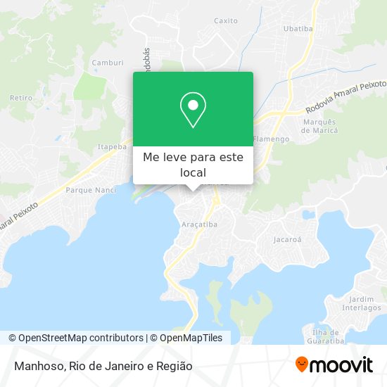 Manhoso mapa