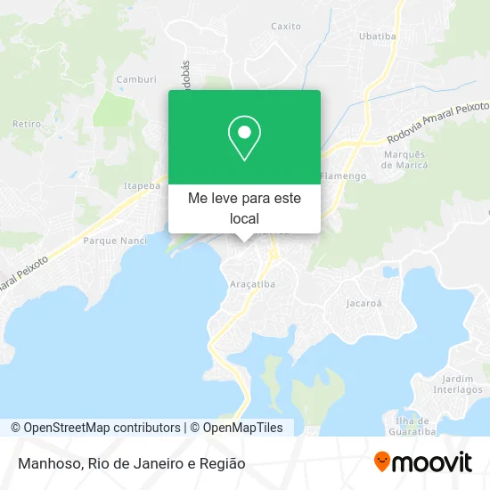 Manhoso mapa