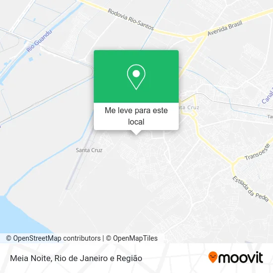 Meia Noite mapa
