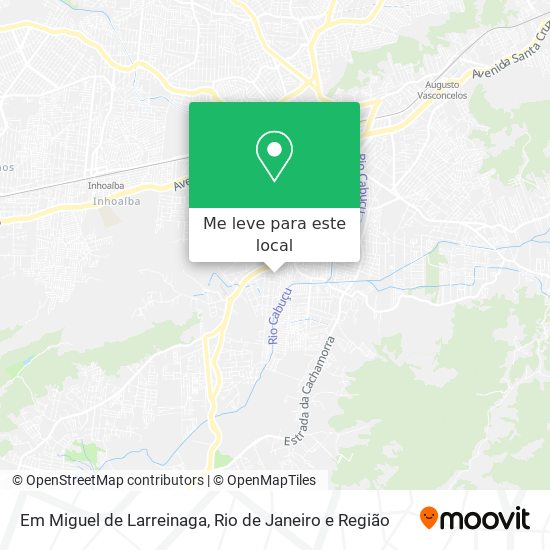 Em Miguel de Larreinaga mapa