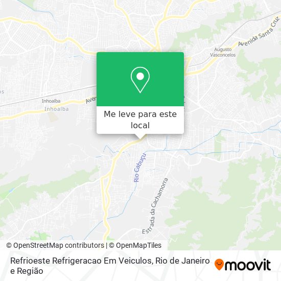 Refrioeste Refrigeracao Em Veiculos mapa