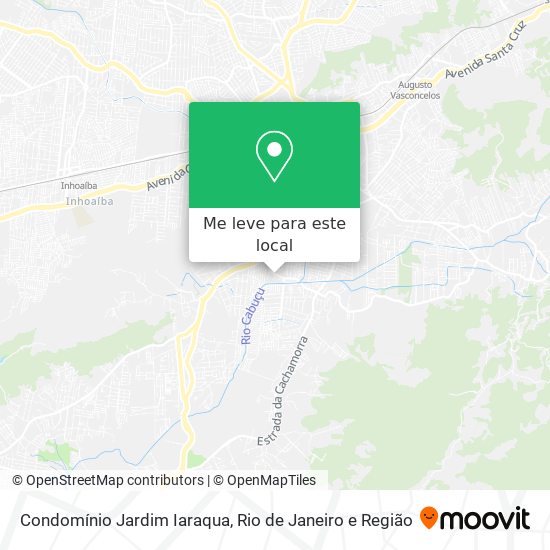 Condomínio Jardim Iaraqua mapa