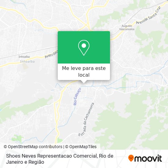 Shoes Neves Representacao Comercial mapa