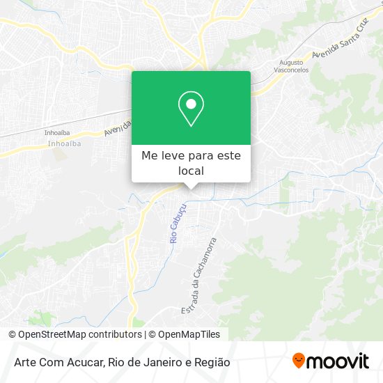 Arte Com Acucar mapa