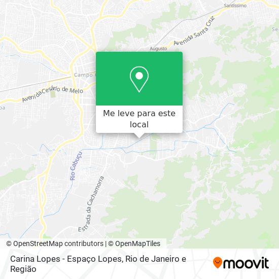 Carina Lopes - Espaço Lopes mapa