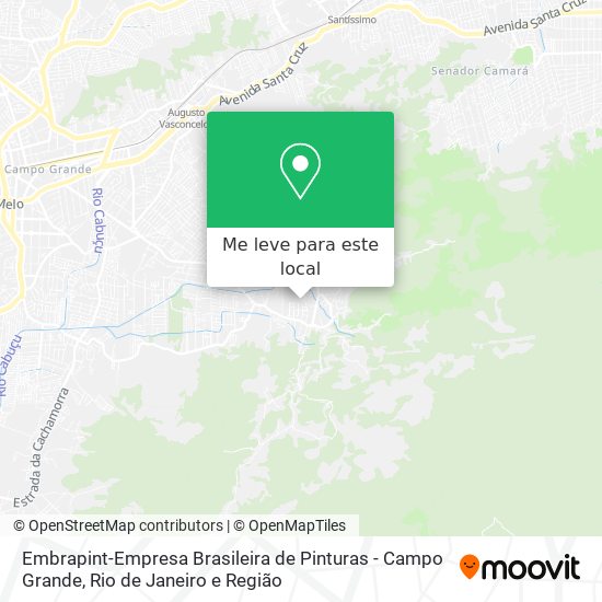 Embrapint-Empresa Brasileira de Pinturas - Campo Grande mapa