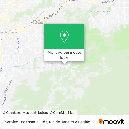 Serplex Engenharia Ltda mapa