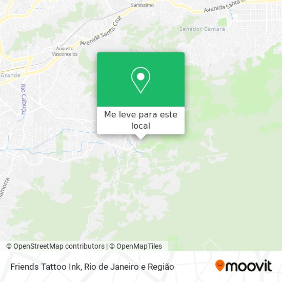 Friends Tattoo Ink mapa