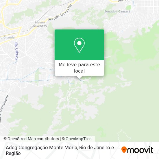 Adcg Congregação Monte Moriá mapa