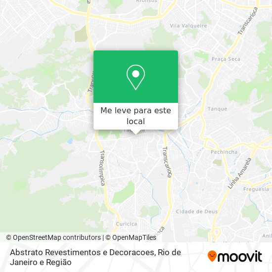Abstrato Revestimentos e Decoracoes mapa
