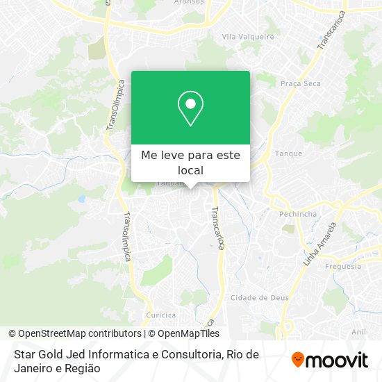 Star Gold Jed Informatica e Consultoria mapa