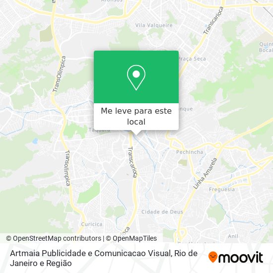 Artmaia Publicidade e Comunicacao Visual mapa