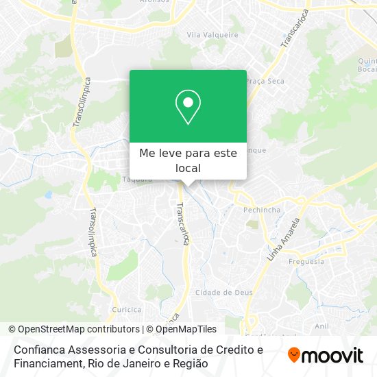 Confianca Assessoria e Consultoria de Credito e Financiament mapa