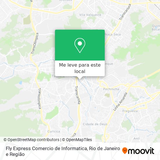 Fly Express Comercio de Informatica mapa