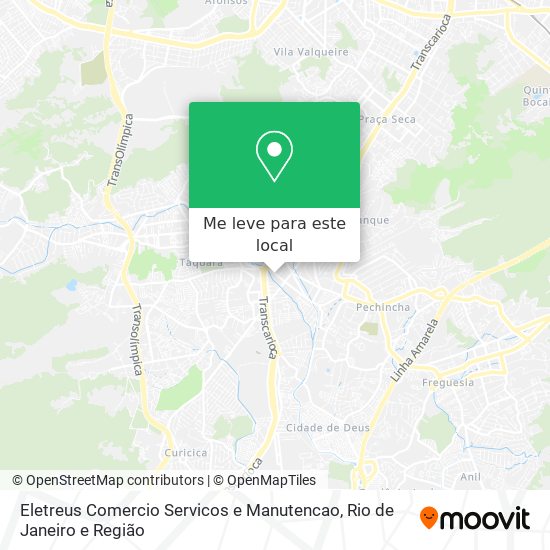 Eletreus Comercio Servicos e Manutencao mapa