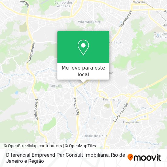 Diferencial Empreend Par Consult Imobiliaria mapa