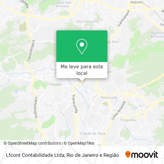 Lfcont Contabilidade Ltda mapa