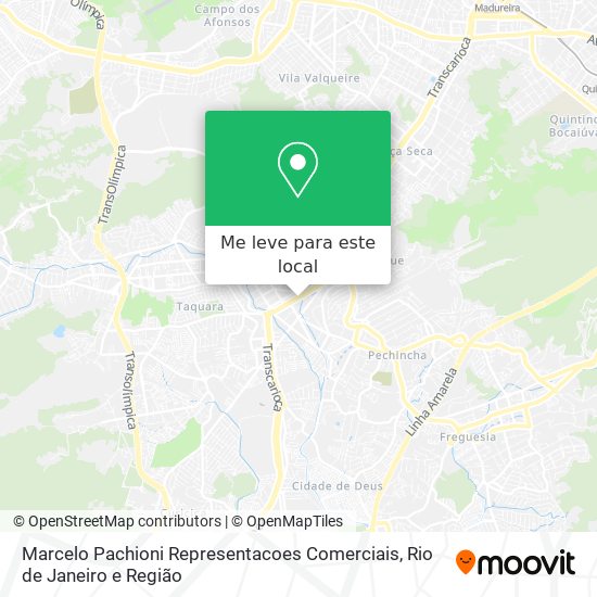 Marcelo Pachioni Representacoes Comerciais mapa