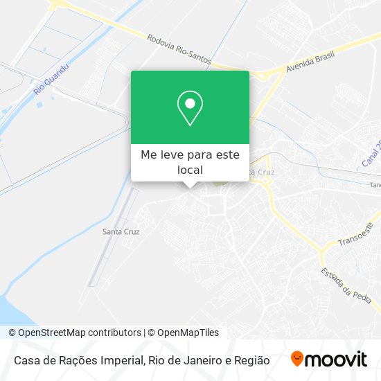 Casa de Rações Imperial mapa