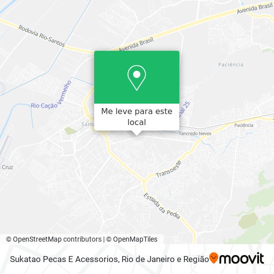 Sukatao Pecas E Acessorios mapa