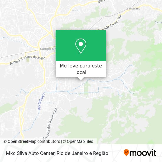 Mkc Silva Auto Center mapa