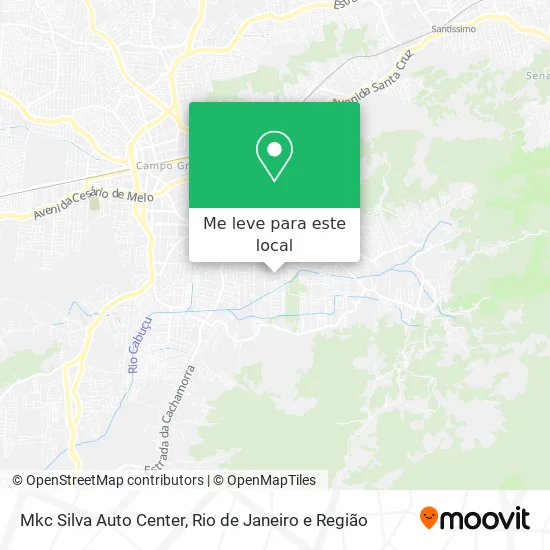 Mkc Silva Auto Center mapa