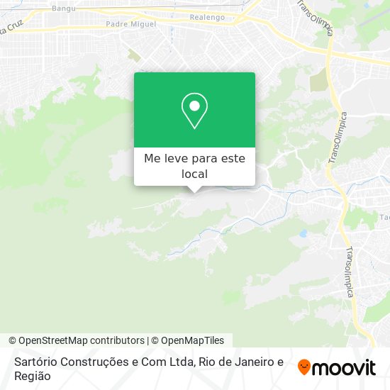 Sartório Construções e Com Ltda mapa