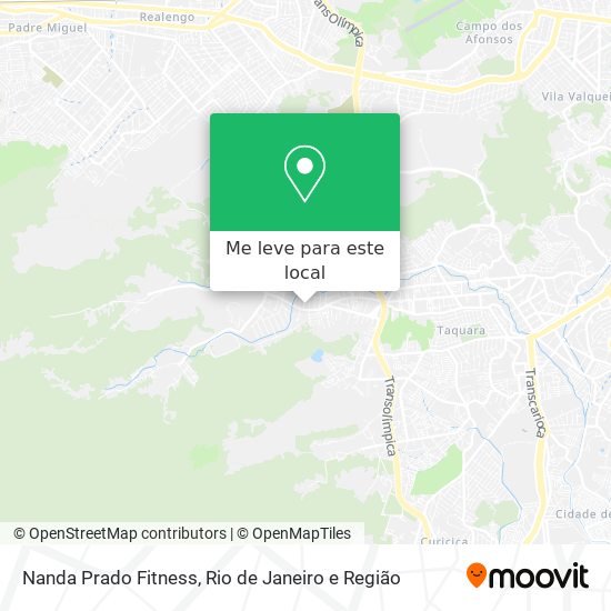 Nanda Prado Fitness mapa