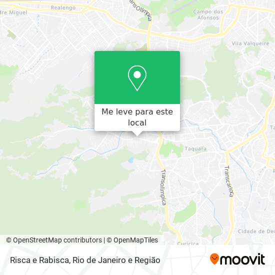 Risca e Rabisca mapa