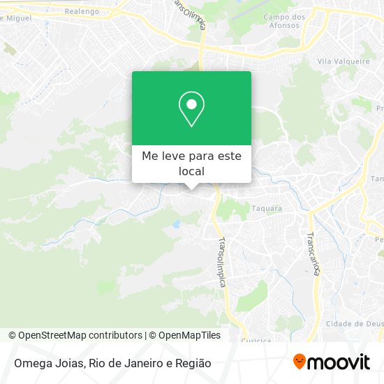 Omega Joias mapa