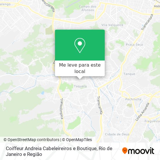 Coiffeur Andreia Cabeleireiros e Boutique mapa