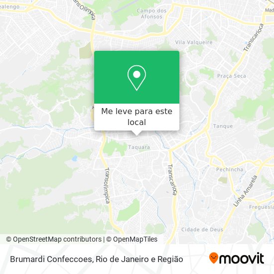 Brumardi Confeccoes mapa