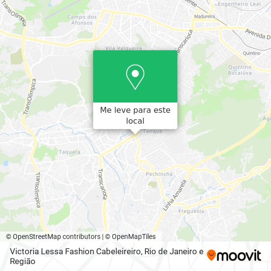Victoria Lessa Fashion Cabeleireiro mapa