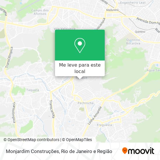 Monjardim Construções mapa