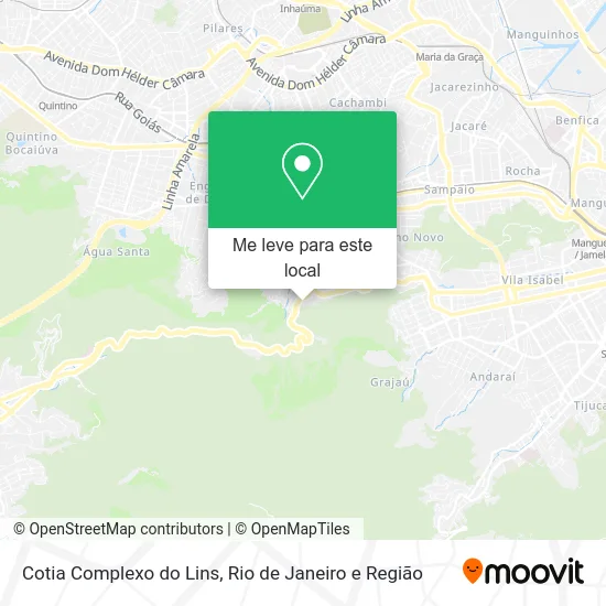 Cotia Complexo do Lins mapa