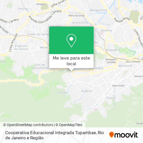 Cooperativa Educacional Integrada Tupambae mapa