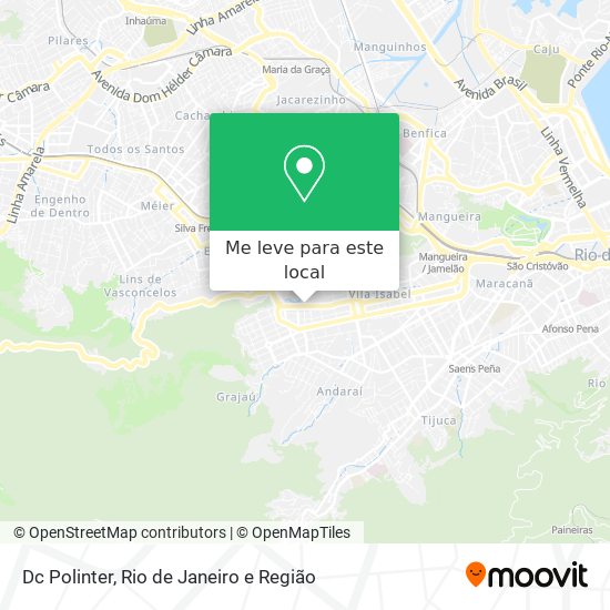 Dc Polinter mapa