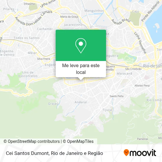 Cei Santos Dumont mapa