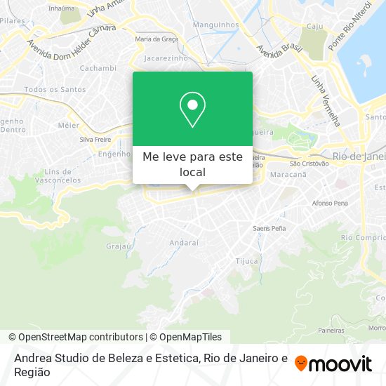 Andrea Studio de Beleza e Estetica mapa
