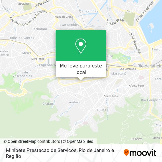 Minibete Prestacao de Servicos mapa