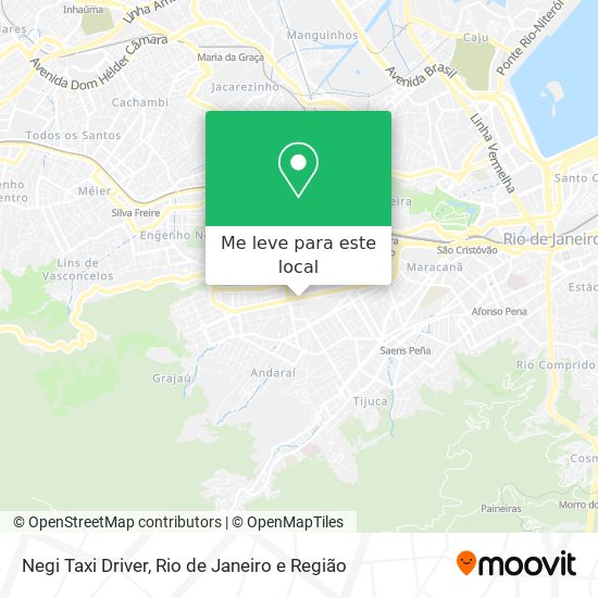 Negi Taxi Driver mapa