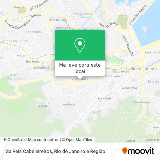 Sa Reis Cabeleireiros mapa