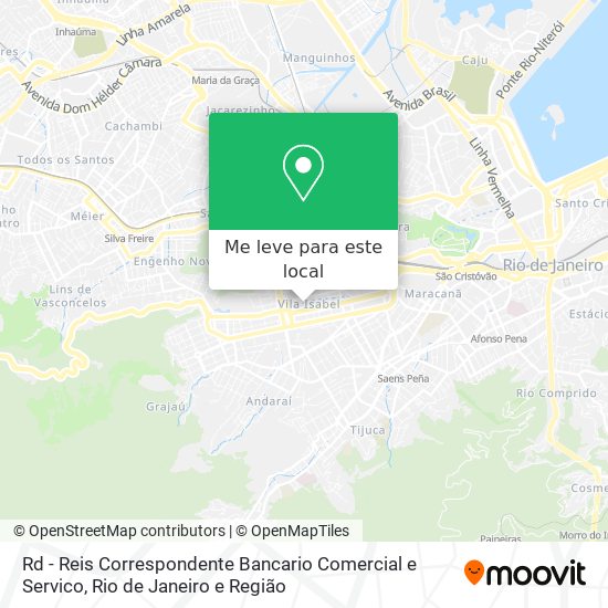 Rd - Reis Correspondente Bancario Comercial e Servico mapa