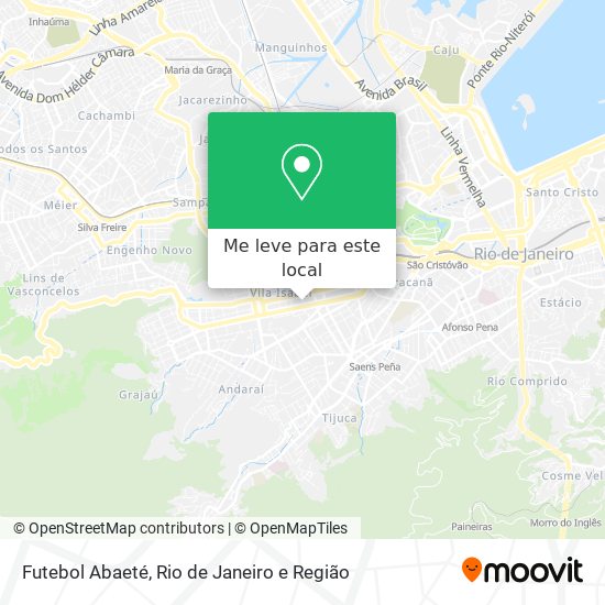 Futebol Abaeté mapa